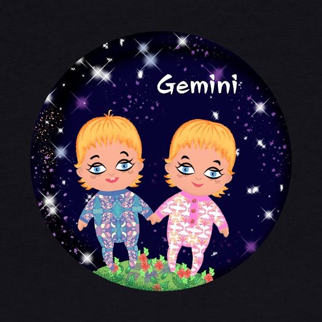 Gemini zodiac sign by maryglu